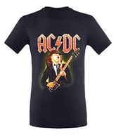 Koszulki męskie - DC AC męski angus T-Shirt, czarny, L ACDCTSHIRT-02 - miniaturka - grafika 1