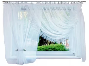 Firana Gotowa BRAZYLIA 390x150 WOAL Firanka - Firany - miniaturka - grafika 1