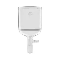 Meble i wyposażenie gabinetów medycznych - Steinberg Systems lejek szklany laboratoryjny membrana 500 ml szlif 24/40 - Akcesoria laboratoryjne - miniaturka - grafika 1