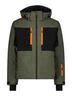 Kurtki narciarskie - CMP Kurtka narciarska w kolorze oliwkowo-czarnym - miniaturka - grafika 1