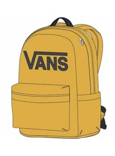 Plecak szkolny VANS Old Skool Drop V - spicy mustard - Plecaki szkolne i tornistry - miniaturka - grafika 1