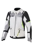 Odzież motocyklowa - Kurtka Motocyklowa Alpinestars Stella Andes V4 Drystar Damska Szary Lodowy/ Czarny / Żółty fluorescencyjnyXXL - miniaturka - grafika 1