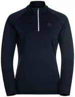 Bluzy damskie - Odlo Damska bluza Midlayer 1/2 Zip Besso 542471 - miniaturka - grafika 1
