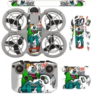 Akcesoria do drona - DJI NEO Akcesoria - Naklejki Cap Man Na Kontroler DJI RC-N3 i Drona DJI NEO - miniaturka - grafika 1