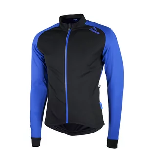 Bluzy na rower - ROGELLI BIKE 001.527 CALUSO 2.0 bluza rowerowa czarno-niebieska - grafika 1