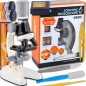 Mikroskopy i lupy - MIKROSKOP CYFROWY EDUKACYJNY DLA DZIECI LED PRZYBLIŻENIE 1200x + AKCESO - miniaturka - grafika 1