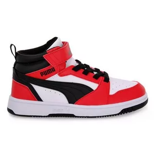 Buty trekkingowe dziecięce - Buty do chodzenia dla dzieci Puma 03 Rebound V6 Mid - grafika 1