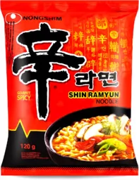 Oryginalna zupa Shin Ramyun, bardzo ostra 120g - Nongshim - Kuchnie świata - miniaturka - grafika 1