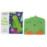 Kosmetyki kąpielowe dla dzieci - Almara Soap For Kids My Happy Parrot mydło robione ręcznie dla dzieci 100 g - miniaturka - grafika 1