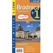 Atlasy i mapy - Demart Brodnica Inowrocław Plan miasta - Demart - miniaturka - grafika 1