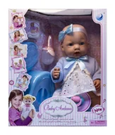 Lalki dla dziewczynek - Lalka bobas z zestawem akcesoriów - pije i siusia - miniaturka - grafika 1