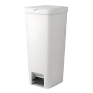 Kosze na śmieci - Brabantia Kosz na śmieci pedałowy StepUp 40 l jasnoszary z recyklingu 120026 - miniaturka - grafika 1