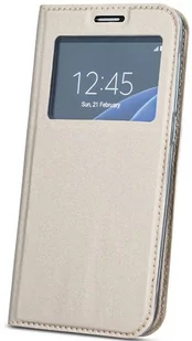 Pokrowiec Smart Look do Huawei Mate 20 Pro złoty GSM038289 - Etui i futerały do telefonów - miniaturka - grafika 1
