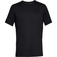 Koszulki męskie - Koszulka męska Under Armour Sportstyle Left Chest SS Black XXL - miniaturka - grafika 1