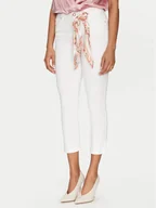 Spodnie damskie - Guess Jeansy W5GA91 W93CM Biały Skinny Fit - miniaturka - grafika 1