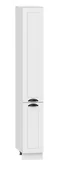 Szafki kuchenne - Wysoka szafka kuchenna typu cargo z koszem biała K5-H87 - miniaturka - grafika 1