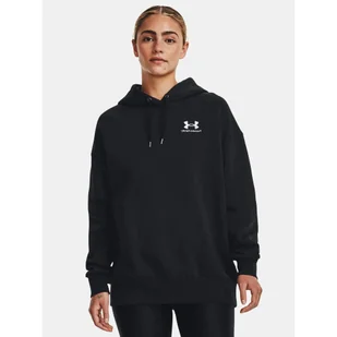 Bluza fitness damska UNDER ARMOUR Icon Fleece Oversized Hoodie z kapturem - Bluzy damskie - miniaturka - grafika 1
