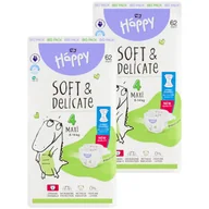 Pieluchy - Zestaw Bella Baby Happy, pieluchy, rozmiar 4 Maxi 8-14 kg, 2 x 62 sztuki - miniaturka - grafika 1