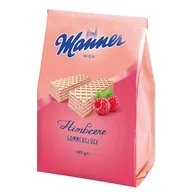 Batoniki - Manner chrupiące wafelki letnie gofry malinowe 185g - miniaturka - grafika 1