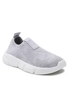 Buty dla dziewczynek - Geox Sneakersy J Aril G. E J25DLE 0007Q C1007 Szary - miniaturka - grafika 1