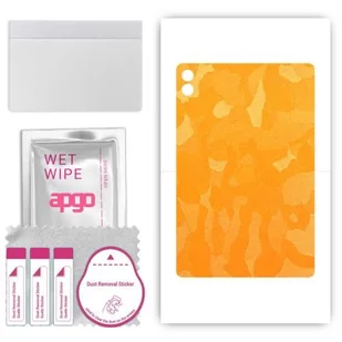 folia naklejka skórka strukturalna na TYŁ do Samsung Galaxy Tab S9 FE+ Plus - Moro Camo Żółty - apgo SKINS - Akcesoria do tabletów i e-booków folia naklejka skórka strukturalna na TYŁ do Samsung Galaxy Tab S9 FE+ Plus - Moro Camo Żółty - apgo SKINS - Akcesoria do tabletów i e-booków - miniaturka - grafika 1