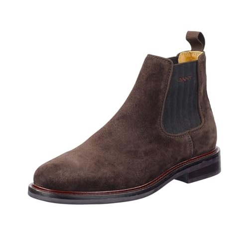 GANT FOOTWEAR ST FAIRKON Chelsea Męskie kozaki, Espresso Brown, 42 EU, Espresso Brown, 42 EU