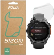 Akcesoria do smartwatchy - Bizon Folia hydrożelowa na ekran Glass Watch Hydrogel do Garmin Tactix 8 AMOLED 51 mm / SOLAR 51 mm, 2 sztuki - miniaturka - grafika 1
