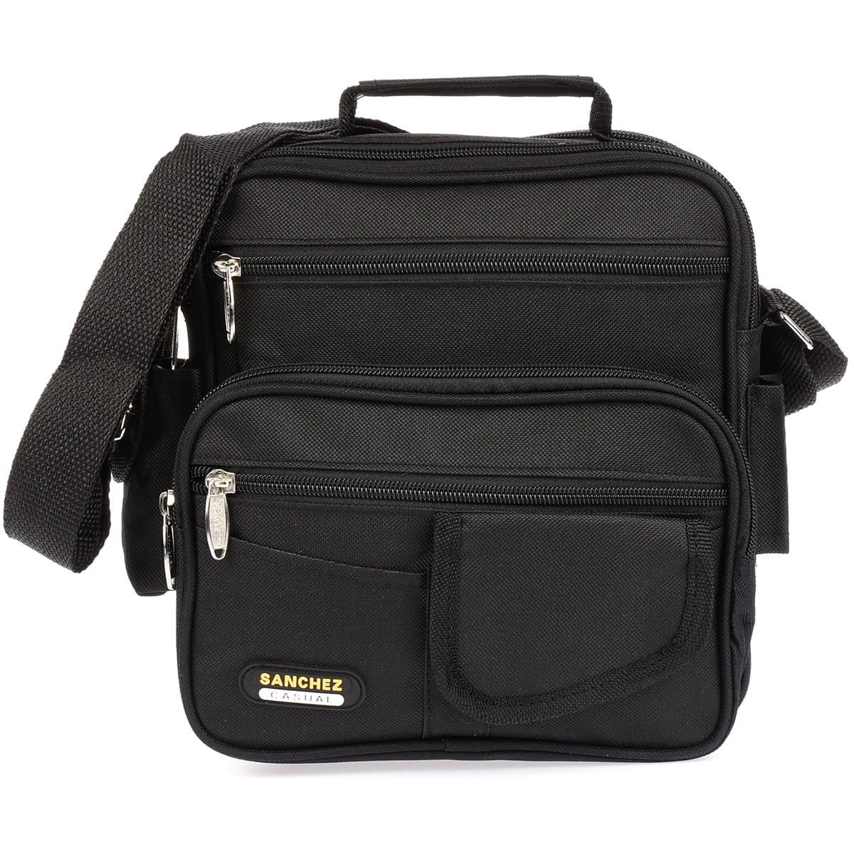 Torba męska z nylonu marki Sanchez czarna