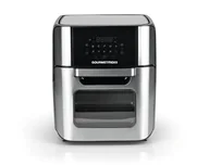 Frytkownice - Gourmetmaxx Frytkownica, Stalowy/Czarny, 12 l - miniaturka - grafika 1