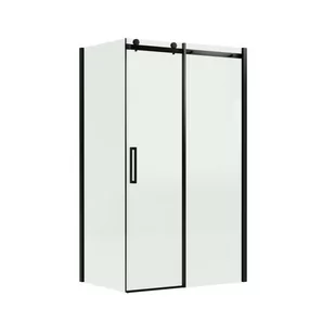 Kabina prysznicowa 120 x 80 x 200 cm Laurena Black Wellneo - Kabiny prysznicowe - miniaturka - grafika 1