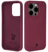 Etui i futerały do telefonów - Bizon Etui silikonowe Soft Case do iPhone 15 Pro, ciemnofioletowe - miniaturka - grafika 1