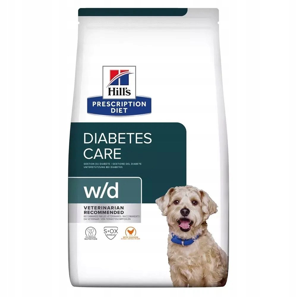 Hills w/d Diabetes Care kurczak 10 kg