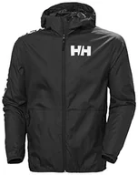 Kurtki męskie - Helly Hansen Męska kurtka przeciwdeszczowa Active czarny czarny XL - miniaturka - grafika 1
