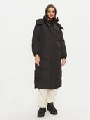 Kurtki damskie - Geox Kurtka puchowa Pheby W4625R T3155 F9000 Czarny Regular Fit - miniaturka - grafika 1