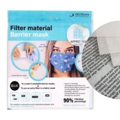 Maseczki do twarzy - Maska Barierowa Wkłady 5 Szt Deltrian - miniaturka - grafika 1