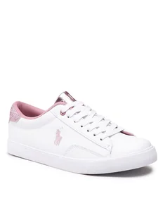 Polo Ralph Lauren Tenisówki Theron V RF104103 Biały - Buty dla dziewczynek - miniaturka - grafika 1