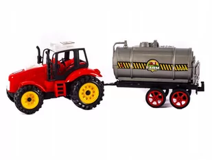 Traktor Z Cysterną Maszyna Rolnicza Różne Kolory - Samochody i pojazdy dla dzieci - miniaturka - grafika 1