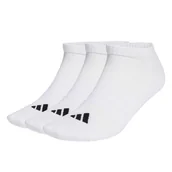 Skarpetki dla dzieci - Skarpetki adidas Cushioned Essentials Low Cut Socks 3 Pair Pack White/White/Black L - miniaturka - grafika 1