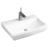 Umywalki - Mexen Sally umywalka nablatowa 62 x 40 cm biała - 21076200 - miniaturka - grafika 1