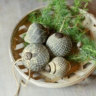 Ozdoby bożonarodzeniowe - Świąteczna zawieszka, zestaw 4 szt. Malem - miniaturka - grafika 1