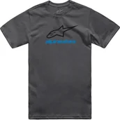 Koszulki męskie - Alpinestars T-shirt ALPINESTARS ALWAYS 2.0 CSF TEE, Charcoal/White/Blue Rozmiar: L - miniaturka - grafika 1