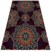 Dywany zewnętrzne - Dywan na taras zewnętrzny Ornament mandala 80x120 cm - miniaturka - grafika 1