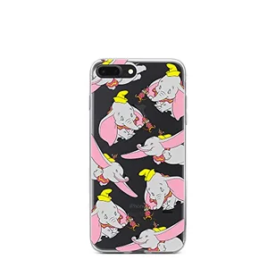 ERT GROUP etui na telefon Apple Iphone 7 PLUS/ 8 PLUS, case oryginalny i oficjalnie licencjonowany przez Disney, wzór Dumbo 016, optymalnie dopasowane, plecki z TPU częściowo przeźroczyste - Etui i futerały do telefonów - miniaturka - grafika 1