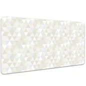 Podkładki na biurko - Podkład na biurko Geometryczny motyw z trójkątami 100x50 cm - miniaturka - grafika 1