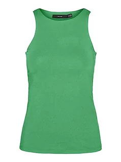 Koszulki i topy damskie - VERO MODA Women's VMBIANCA SL Tank TOP NOOS T-Shirt, Bright Green, S, jasnozielony, S - grafika 1