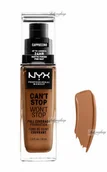 Podkłady do twarzy - NYX Professional Makeup - CAN''T STOP WON''T STOP - FULL COVERAGE FOUNDATION - Podkład do twarzy - CAPPUCCINO - miniaturka - grafika 1