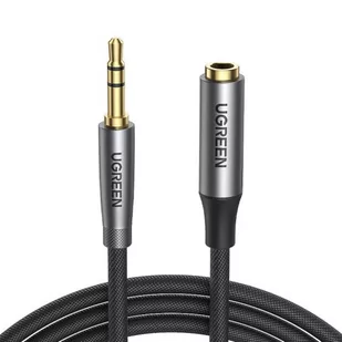 UGREEN Kabel AV190 Przedłużacz audio AUX jack 3.5mm 3m czarny UGR1070BLK - Kable - miniaturka - grafika 1