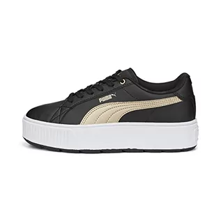 Trampki damskie - PUMA Damskie trampki Karmen Space Metallics, czarne złoto białe, 40 EU - grafika 1