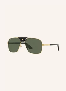 Cartier Okulary Przeciwsłoneczne ct0389s gold - Okulary przeciwsłoneczne - miniaturka - grafika 1