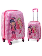 Walizki - Walizka podróżna dziecięca na czterech kółkach PIOSENKARKI - miniaturka - grafika 1